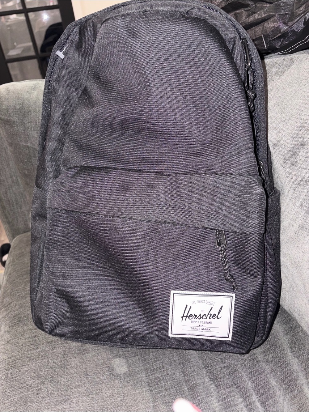 Brand New Herschel Supply Co. Classic Black Backpack Daypack Laptop Sleeve